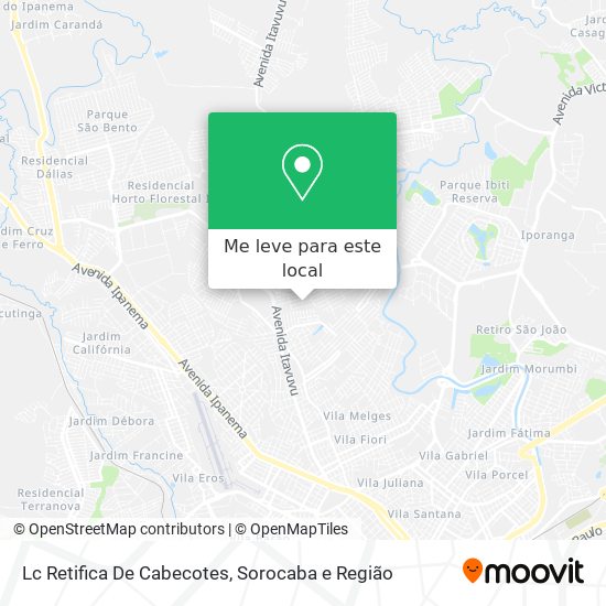 Lc Retifica De Cabecotes mapa
