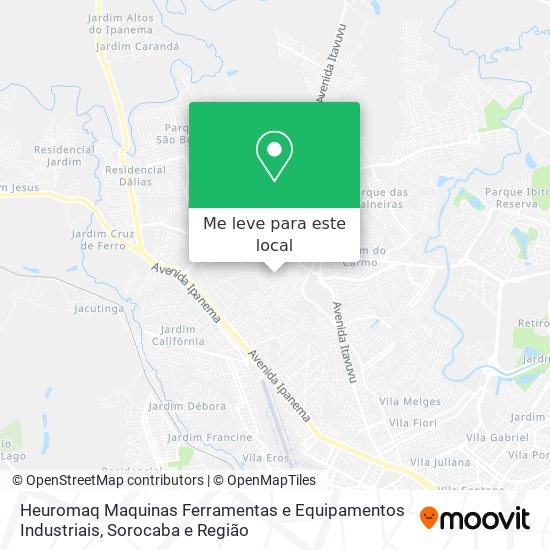 Heuromaq Maquinas Ferramentas e Equipamentos Industriais mapa