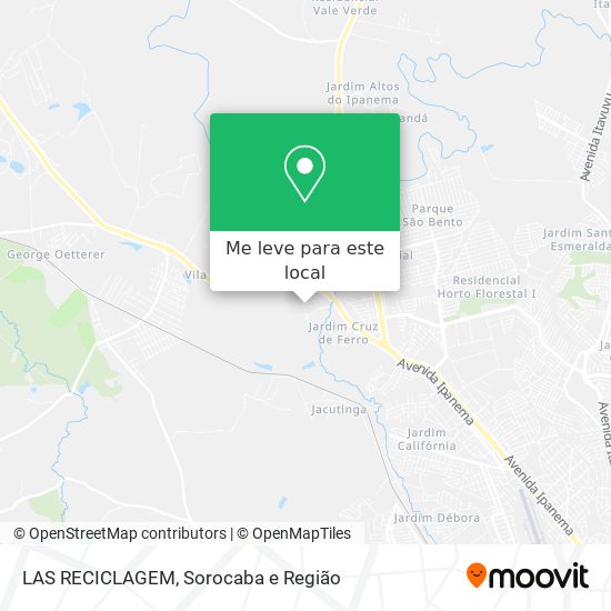 LAS RECICLAGEM mapa