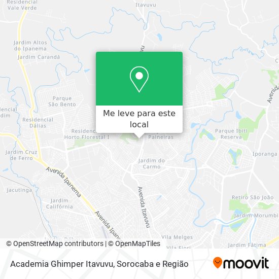 Academia Ghimper Itavuvu mapa