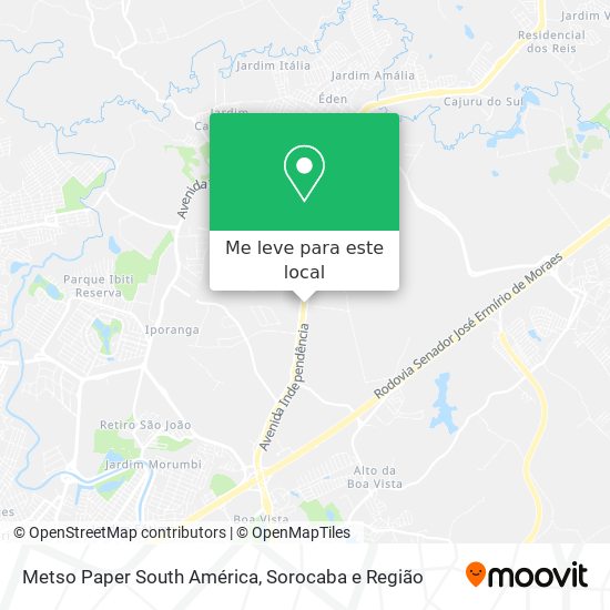 Metso Paper South América mapa