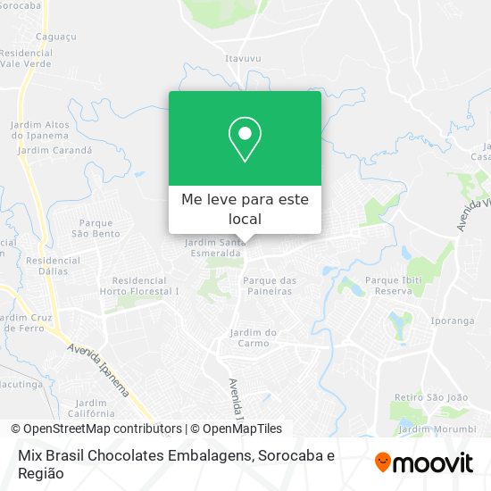 Mix Brasil Chocolates Embalagens mapa