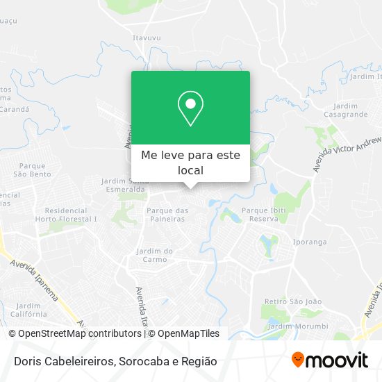 Doris Cabeleireiros mapa