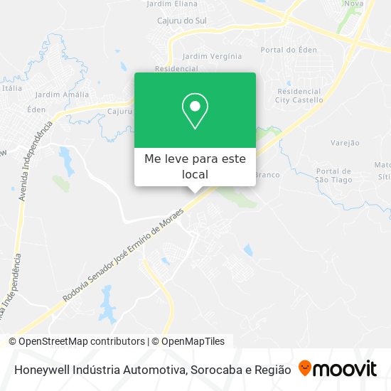 Honeywell Indústria Automotiva mapa