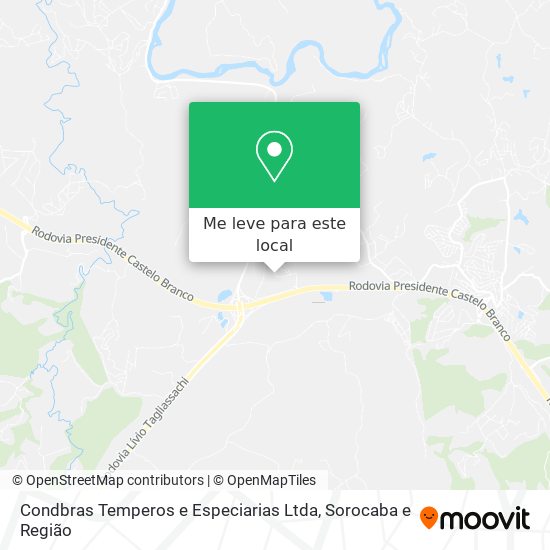 Condbras Temperos e Especiarias Ltda mapa