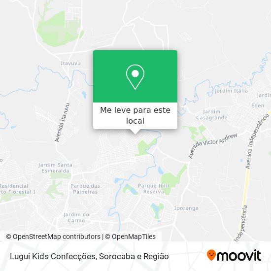 Lugui Kids Confecções mapa