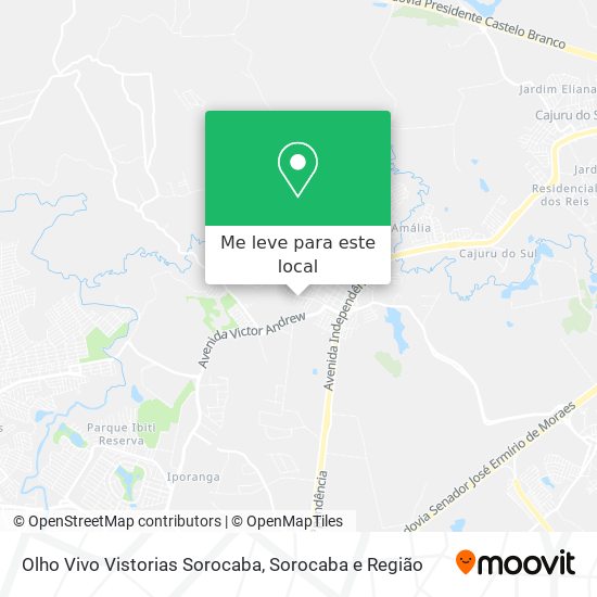 Olho Vivo Vistorias Sorocaba mapa