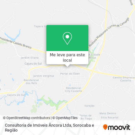 Consultoria de Imóveis Âncora Ltda mapa