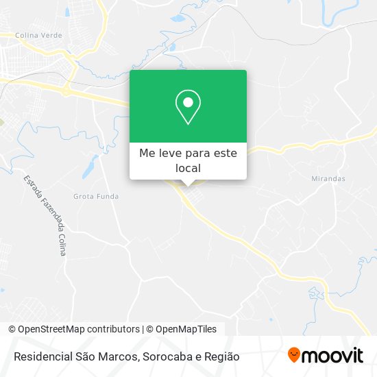 Residencial São Marcos mapa