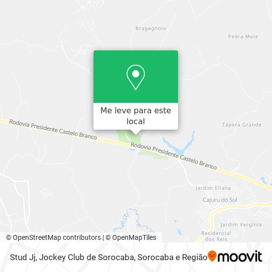 Stud Jj, Jockey Club de Sorocaba mapa