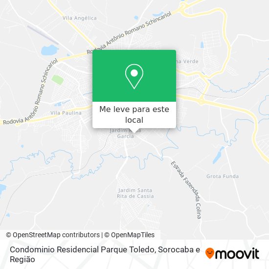 Condominio Residencial Parque Toledo mapa