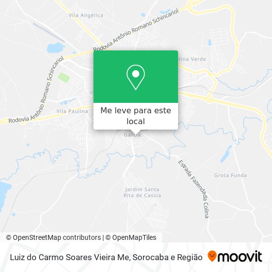 Luiz do Carmo Soares Vieira Me mapa