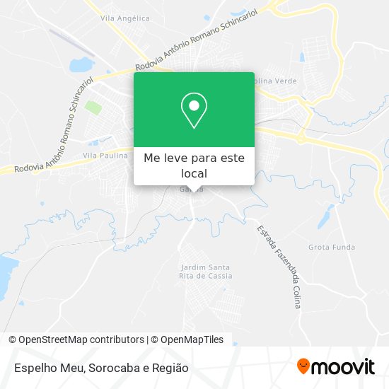 Espelho Meu mapa