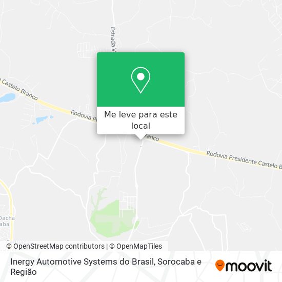 Inergy Automotive Systems do Brasil mapa