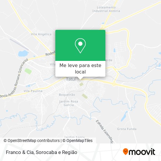 Franco & Cia mapa