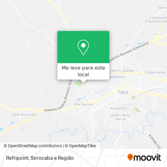 Refripoint mapa