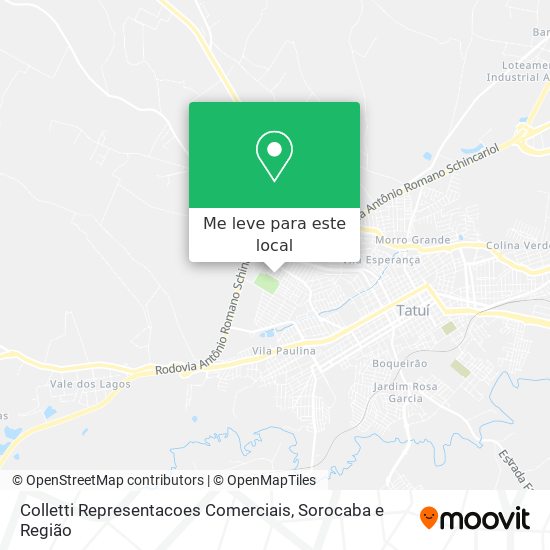 Colletti Representacoes Comerciais mapa