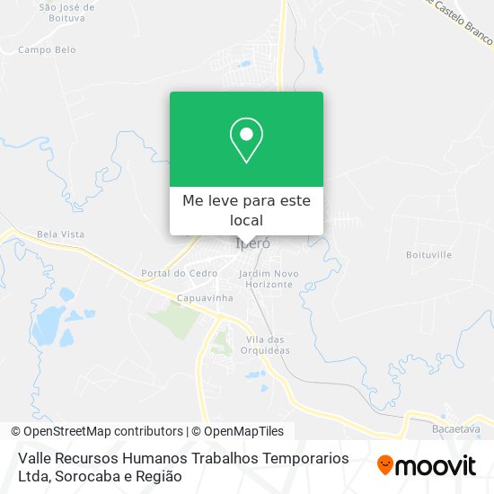 Valle Recursos Humanos Trabalhos Temporarios Ltda mapa