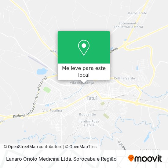 Lanaro Oriolo Medicina Ltda mapa