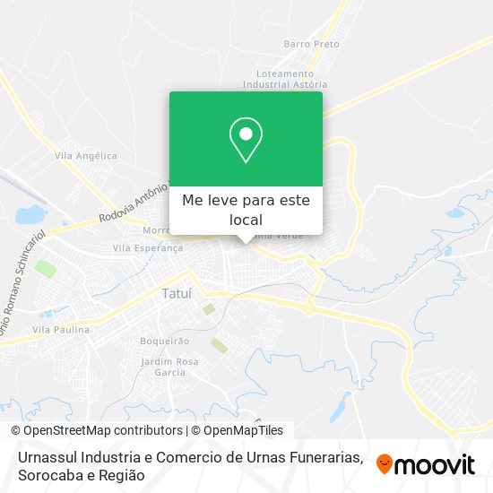 Urnassul Industria e Comercio de Urnas Funerarias mapa