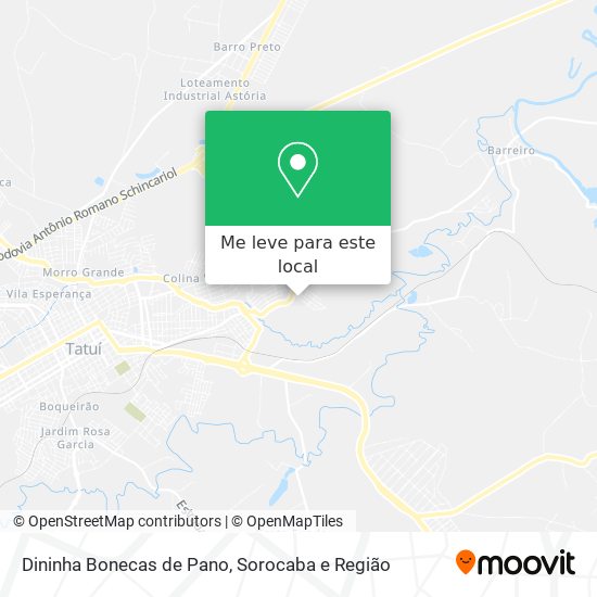 Dininha Bonecas de Pano mapa