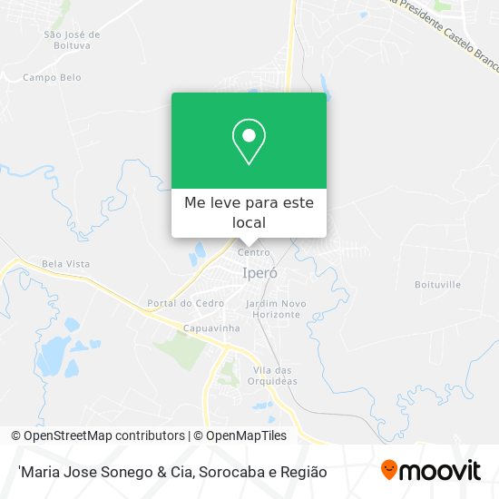 'Maria Jose Sonego & Cia mapa
