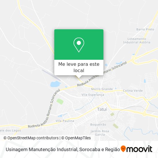 Usinagem Manutenção Industrial mapa