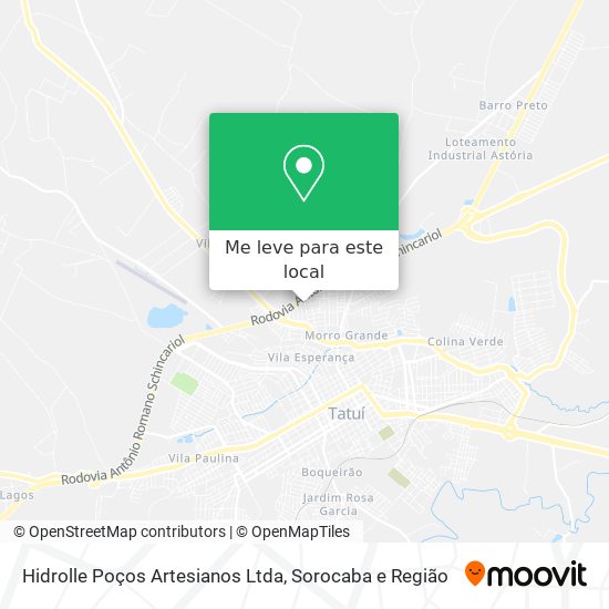 Hidrolle Poços Artesianos Ltda mapa