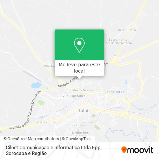 Cilnet Comunicação e Informática Ltda Epp mapa