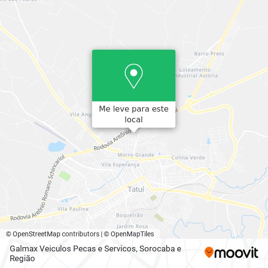 Galmax Veiculos Pecas e Servicos mapa