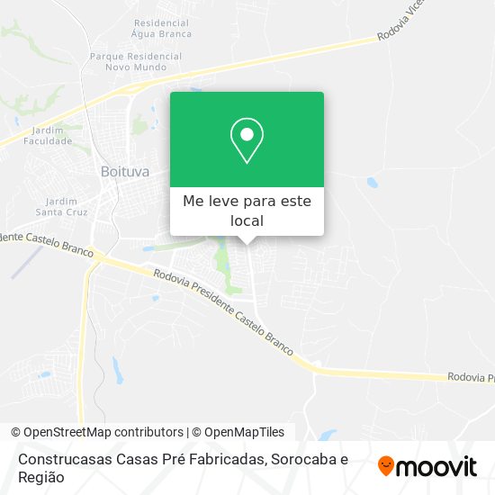 Construcasas Casas Pré Fabricadas mapa
