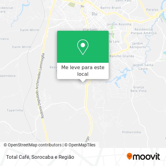 Total Café mapa