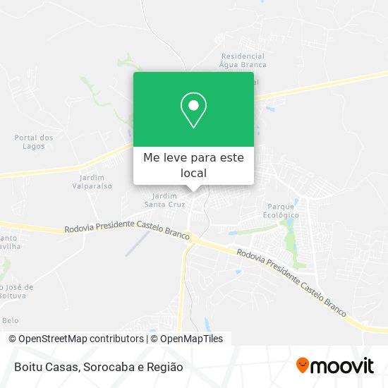 Boitu Casas mapa