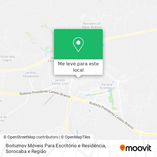 Boitumov Móveis Para Escritório e Residência mapa