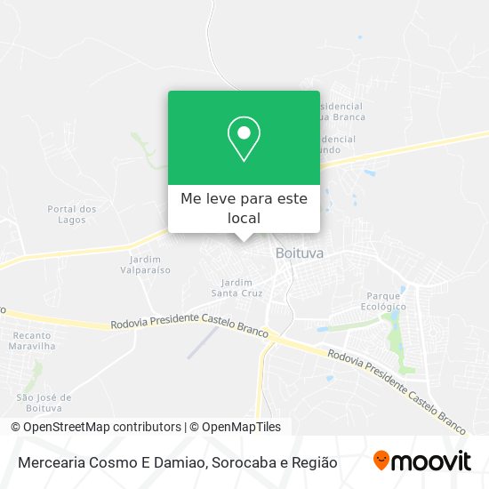 Mercearia Cosmo E Damiao mapa