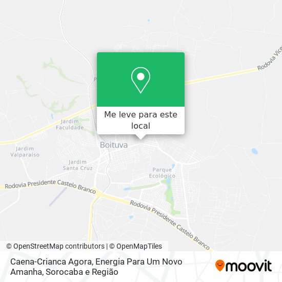 Caena-Crianca Agora, Energia Para Um Novo Amanha mapa