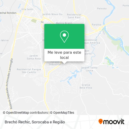 Brechó Rechic mapa