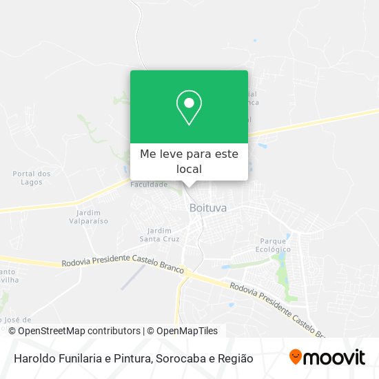 Haroldo Funilaria e Pintura mapa