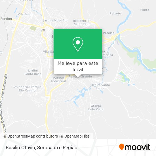 Basílio Otávio mapa