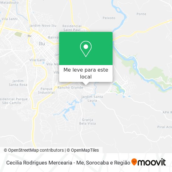 Cecilia Rodrigues Mercearia - Me mapa