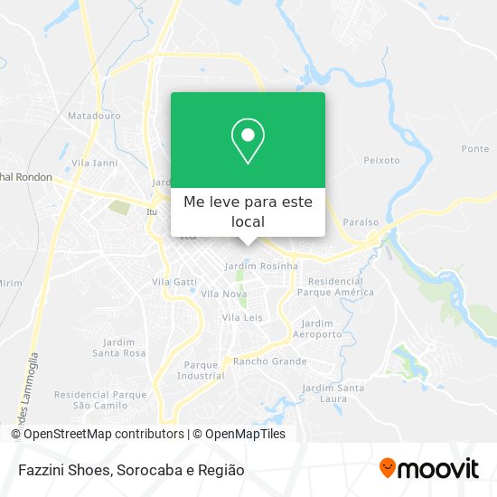 Fazzini Shoes mapa