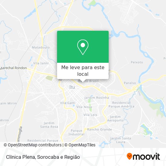 Clínica Plena mapa