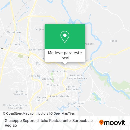 Giuseppe Sapore d'Italia Restaurante mapa