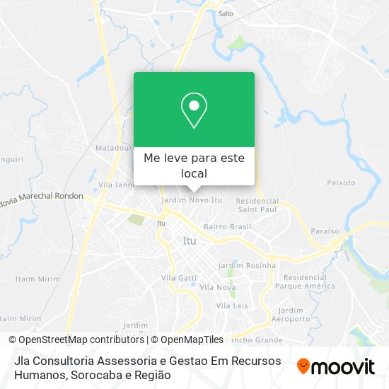 Jla Consultoria Assessoria e Gestao Em Recursos Humanos mapa