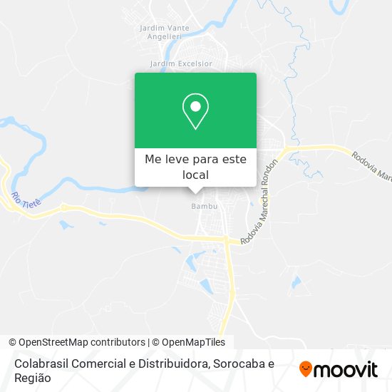 Colabrasil Comercial e Distribuidora mapa