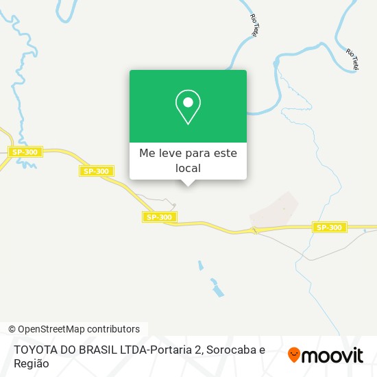 TOYOTA DO BRASIL LTDA-Portaria 2 mapa