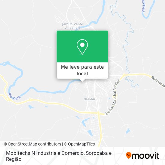 Mobitechs N Industria e Comercio mapa
