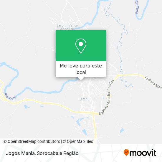 Jogos Mania mapa