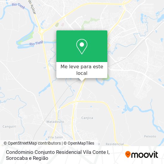 Condominio Conjunto Residencial Vila Conte I mapa