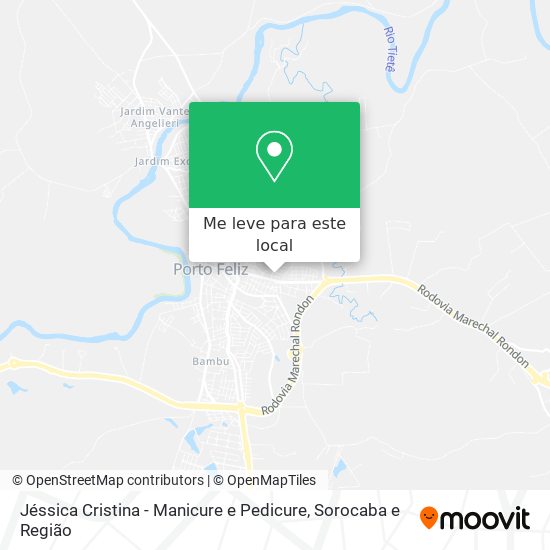 Jéssica Cristina - Manicure e Pedicure mapa